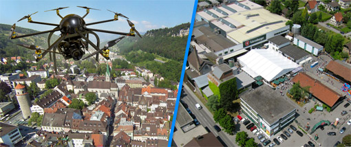 Luftaufnahmen mit Drohne in Vorarlberg