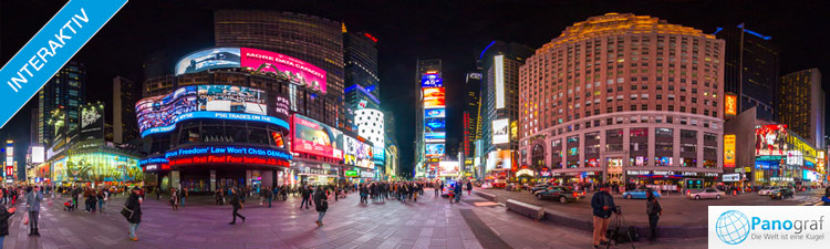 New York Times Square Panorama