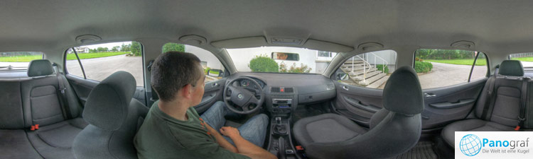 Auto Innenraum Panorama