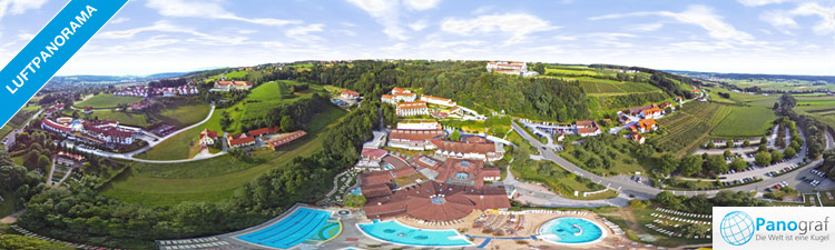Heiltherme Bad Waltersdorf 360 Luftpanorama